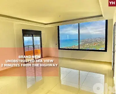 Sea view, terrace, prime location, Halat, Jbeil/حالات REF#YH135901