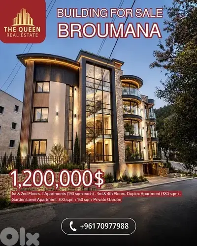 Bulding in broumana for sale