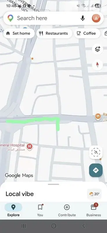 مستودع(معمل خياطة) للبيع في نقطة مميزة مع محل سقف عالي على طريق