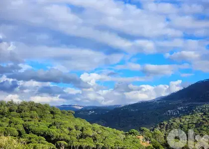 1730 SQM Land in Baabdat, Metn Overlooking the Mountains