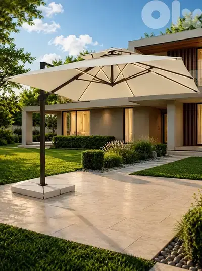 side umbrella led