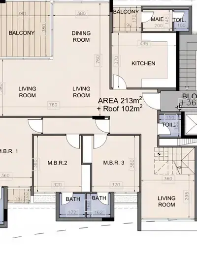 Apartment for sale in Beit el Chaar/ Duplex/ Under construction/ Amazi