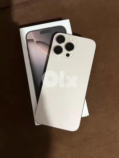Iphone 16 pro max 256 gb like new
