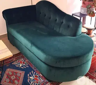 Green velvet Sofa