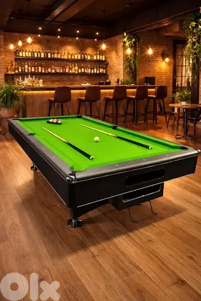 8FT Billiard Pool Table – 3 Slate Professional Table with Ball Return