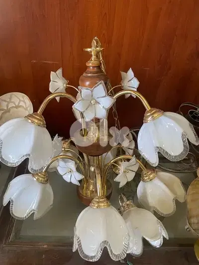 Antique Copper Chandeliers