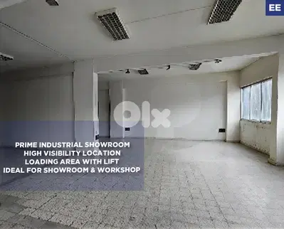 Prime location, industrial showroom, Dora, Metn/الدورة  REF#EE135995