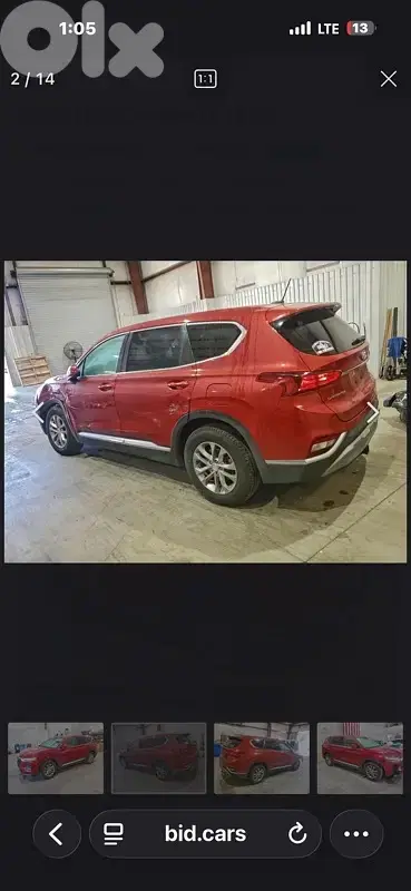 Hyundai Santa Fe 2019, مجمرك خالص، 81/882165