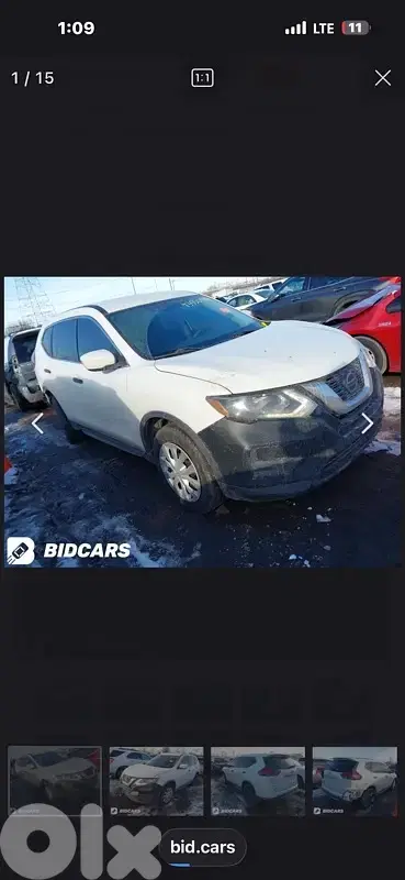 Nissan Rogue 2018 4wl, مجمرك خالص، 81/882165