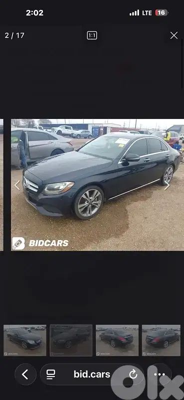 MERCEDES C300 2018, super clean, 81/882165, مجمرك خالص