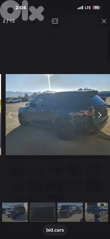 RANGE ROVER SPORT 2019 HST NEW MOTER, 81/882165, مجمرك خالص
