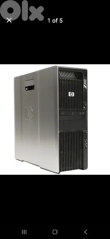 Pc hp Z600 workstation