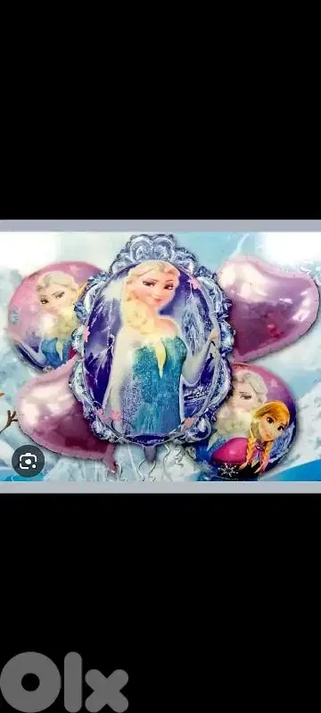 Frozen birthday decoration