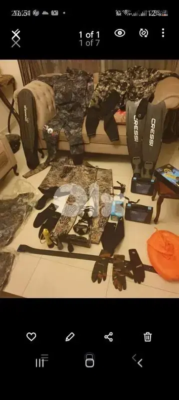 all diving equipement available