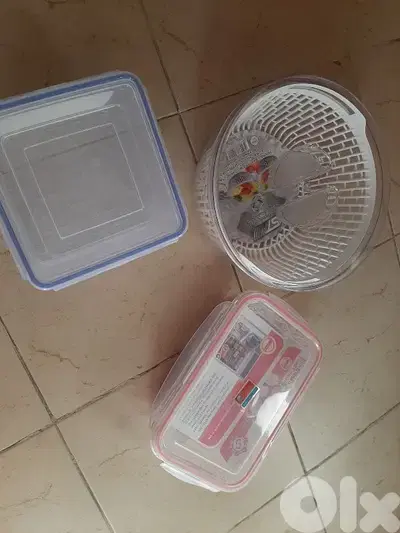 Tupperware شروة علب تخزين للطعام بلاستيك