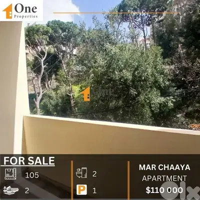 APARTMENT FOR SALE IN MAR CHAAYA - BROUMANA