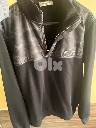 Valentino Half Zipper Sweatshirt