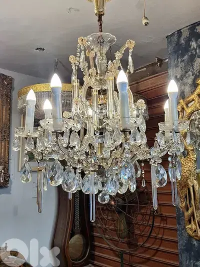 antique original czech marrie theresa chandelier