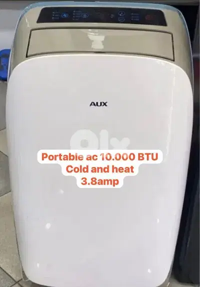 Portable AC AUX 10000BTU Cold&Hot مكيف نقال أوكس سخن/بارد