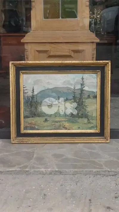 لوحة رسم زيتي اوروبية