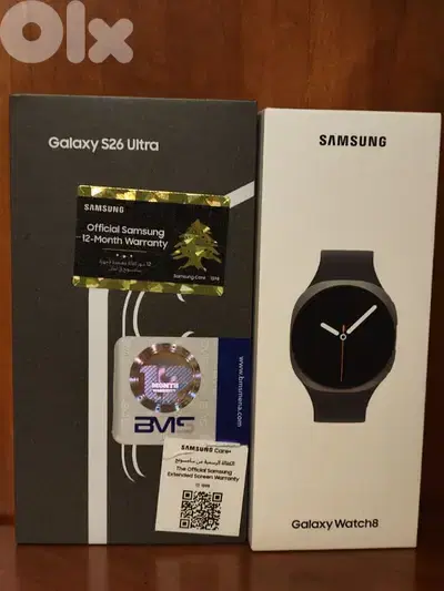 s26ultra&samsung watch 8