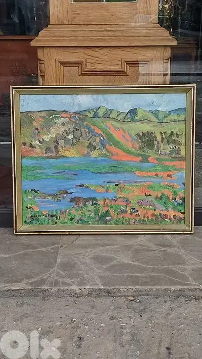 لوحة رسم زيتي اوروبية