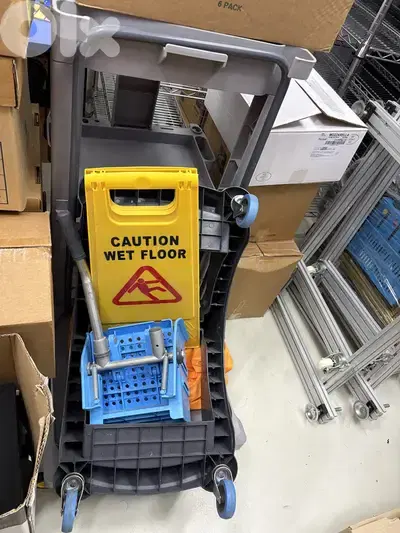 Cleaning trolley