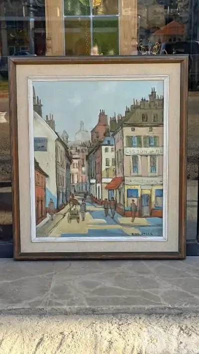 لوحة رسم زيتي