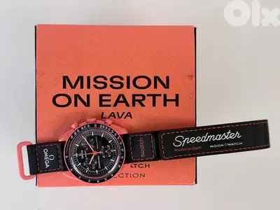 Swatch Omega MoonSwatch Mission on Earth Lava