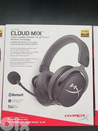 HyperX cloud Mix headset (+Bluetooth)