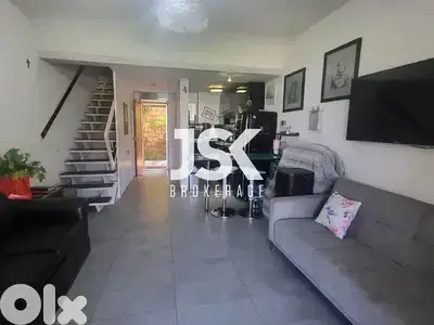 L18827 Furnished Duplex Chalet With Garden For Sale in Safra