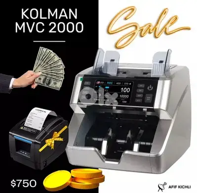 Kolman Money Counter USD EURO LBP Kolman Money Counter USD EURO LBP