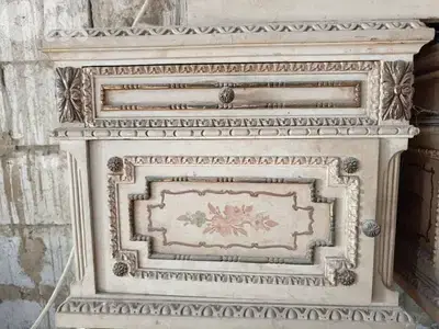 French antique bedroom