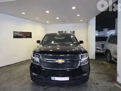 2017 Chevrolet Tahoe LS Black/Black 80000Km Only Company Source 1Owner