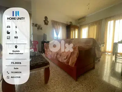 apartment for sale in Wadi Chahrour, Baabda