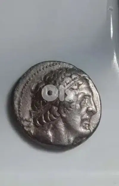 Ancient Ptolemaic Greek Silver Coin  King Ptolemy I Soter year 305 BC