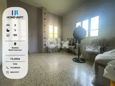 apartment for sale in Wadi Chahrour, Baabda