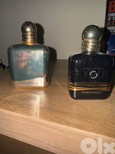 Perfume - stronger with you Oud 50ml and Leather 100ml