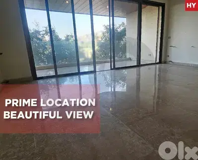 spacious, beautiful view, prime location, baabda/بعبدا REF#HY129574