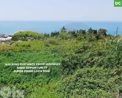 Rare opportunity ,Super prime location,Halat, Jbeil/حالات REF#DC136168