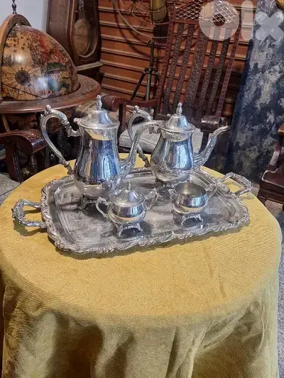 set of 5 pieces tea set made in usa
