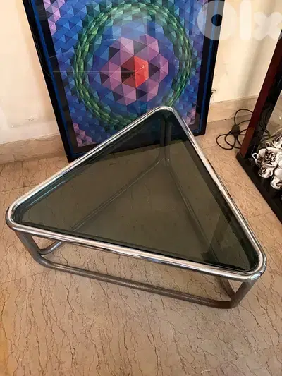 Table basse vintage triangulaire