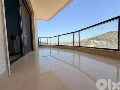 Prime Location New Apartment in Zakrit, Metn with Mountain View.