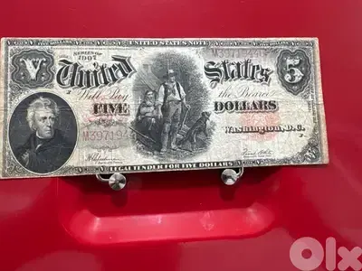 5$ Large Banknote / 1907
