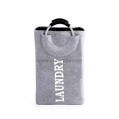 Freestanding Laundry Bag with Padded Aluminum Handles