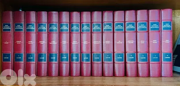 encyclopedia Larousse : grand dictionnaire encyclopédique 15 volumes.