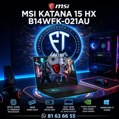 BRAND NEW SEALED WARRANTY 1 YEAR MSI KATANA CORE I7 GENERATION 14HX
