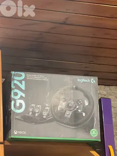 Logitech G920 With Gearbox As New (In Box)
