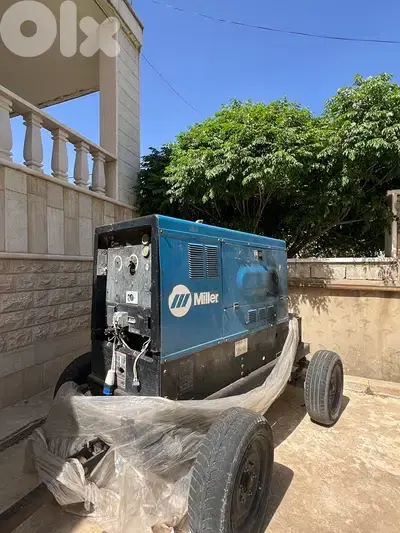 مولد كهرباء مع مقطورة  30kva