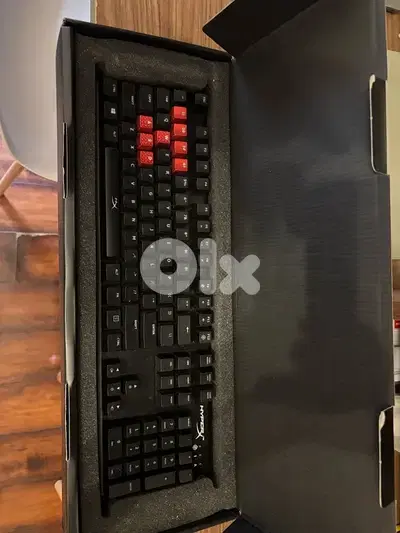 Hyperx keyboard+mouse+moused pad